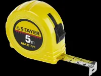 Рулетка Stayer Мaster MaxTape, пластиковый корпус, 10 м, 25 мм