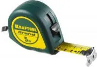 Рулетка Kraftool Grand, обрезиненный пластиковый корпус, 5 м, 25 мм