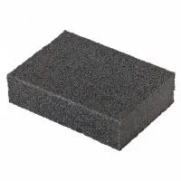 Губка для шлифования, 100х70х25 мм, мягкая, P80 Matrix