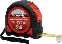 Рулетка Strong, 7,5 м х 25 мм, обрезиненный корпус, Matrix